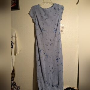 All That Jazz Jc Penney Size7/8 Nwt Floral Blue Dress